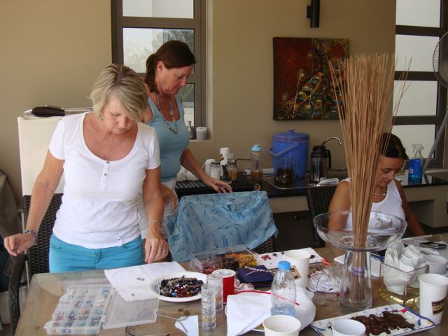 Typical coffee & crafts morning for SO 'n SO Gals...from the early days